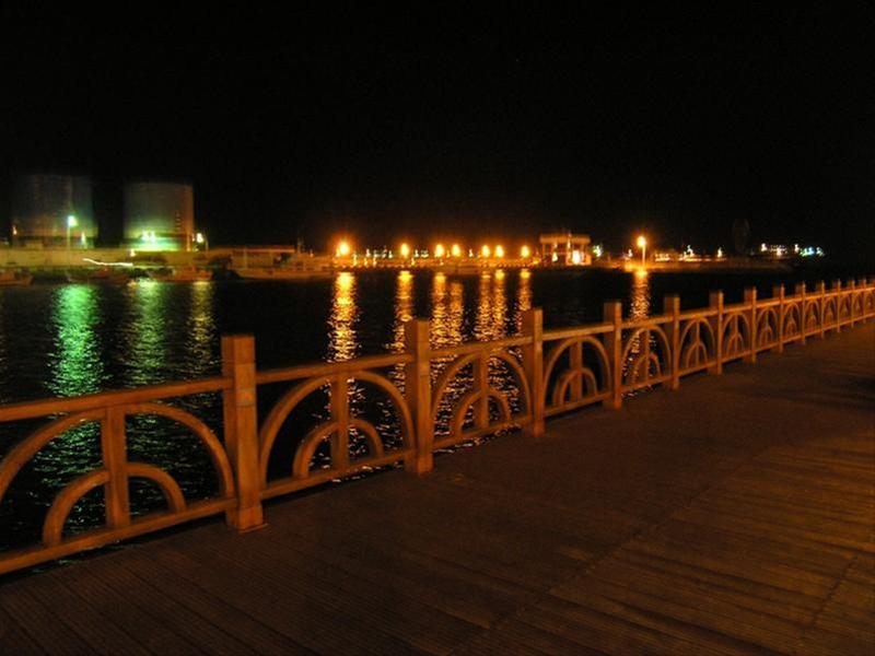 馬公漁港木棧道