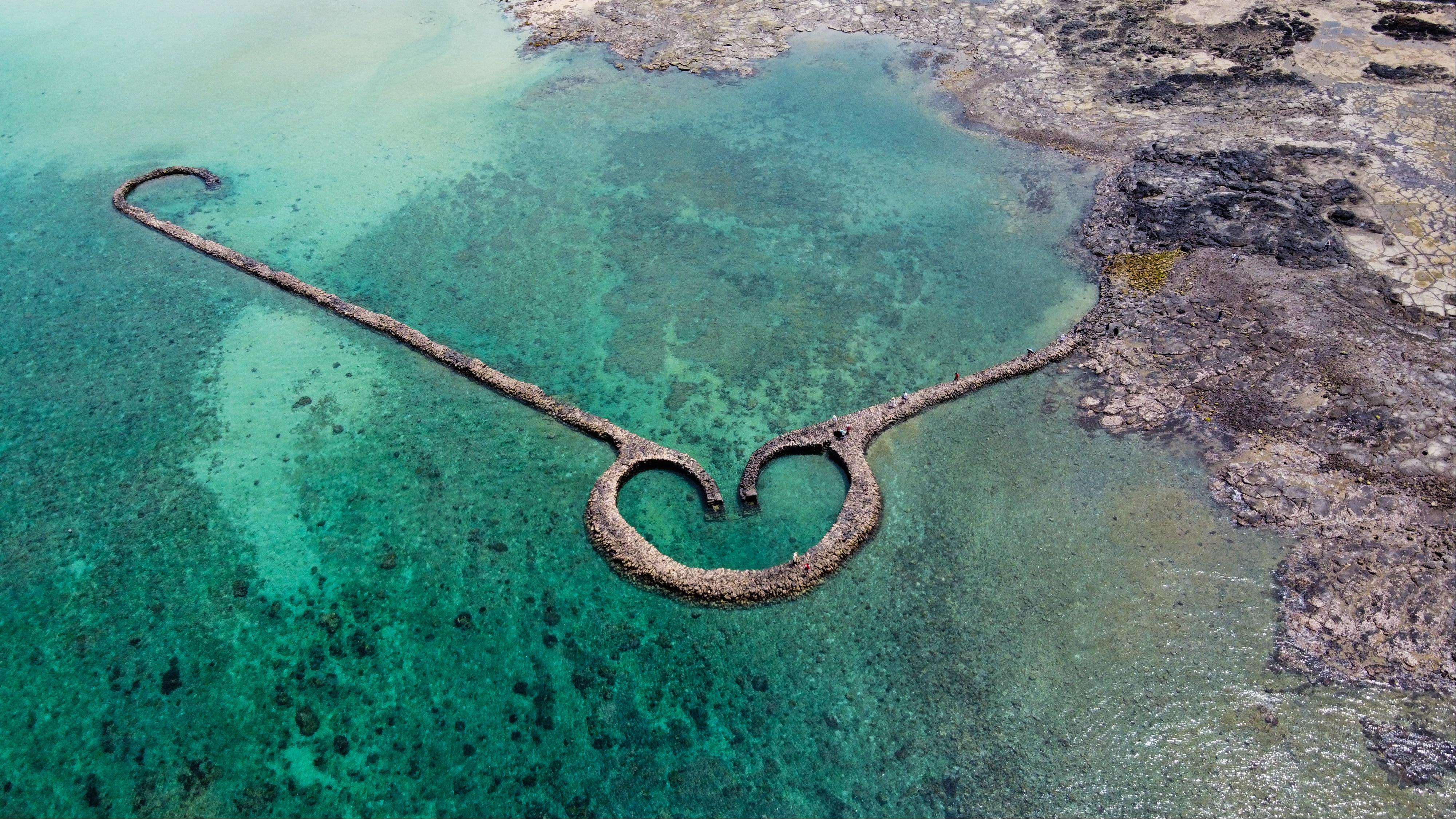 Xiaochijiao Double Curve Bridge, Humu Fish Trap