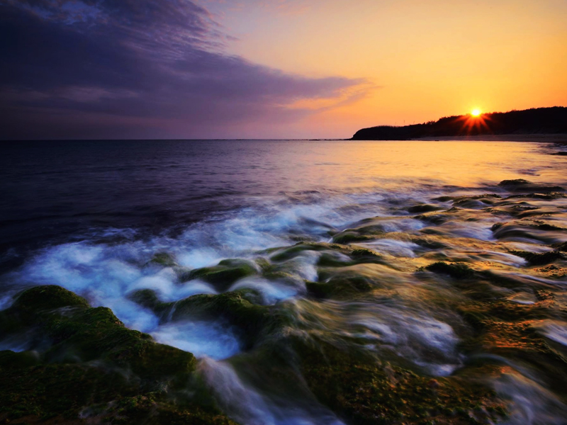 湖西龍門‧海岸夕暉